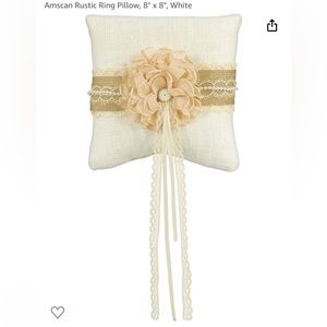 Ring bearer pillow